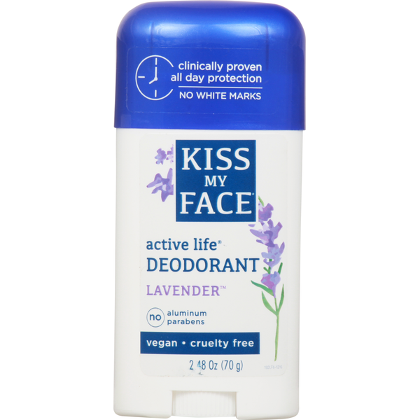 Deodorants Kiss My Face Deodorant, Lavender hero