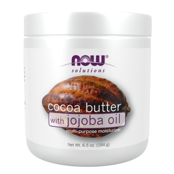 Body Lotions & Soap NOW Cocoa Butter with Jojoba Oil hero