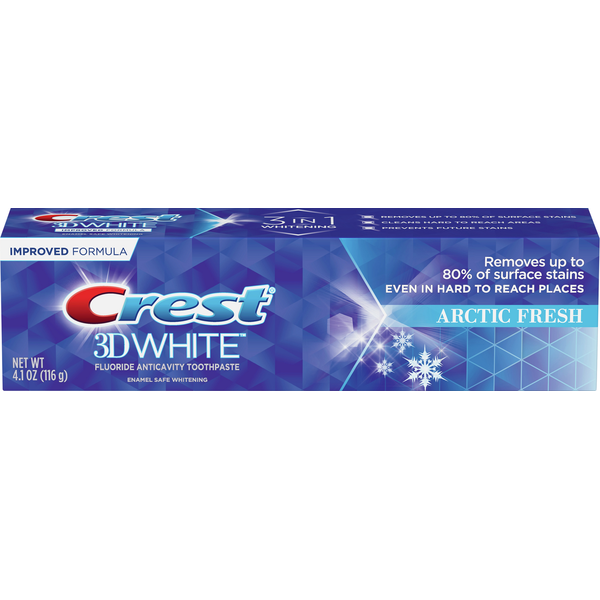 Oral Hygiene Crest Toothpaste, Fluoride Anticavity, Arctic Fresh hero