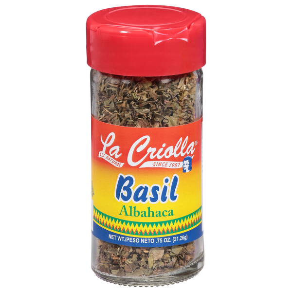 Spices & Seasonings La Criolla Basil hero