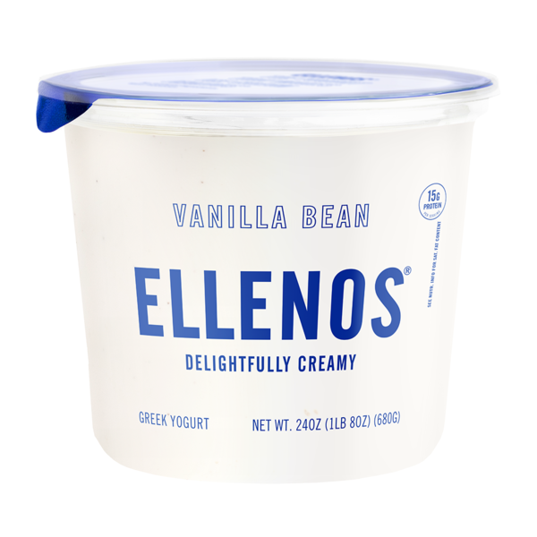 Yogurt Ellenos Vanilla Bean, Greek Yogurt hero