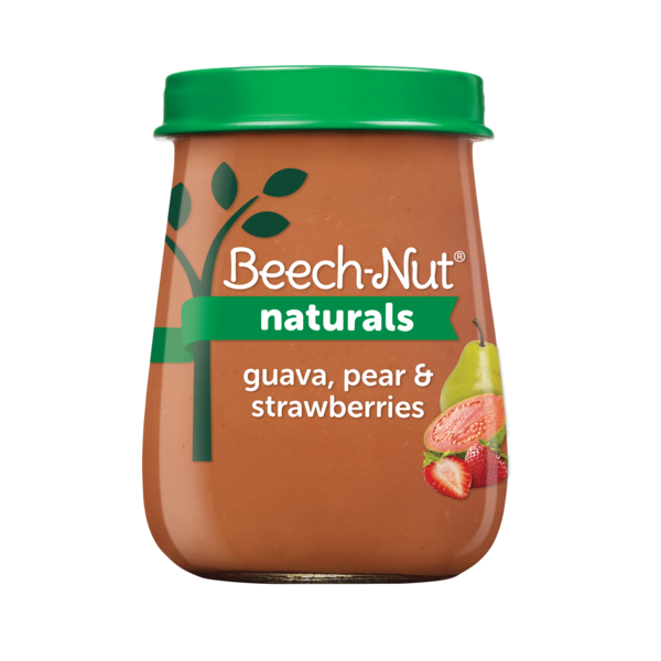 Baby Food & Formula Beech-Nut Naturals Guava Pear Strawberries Jar hero