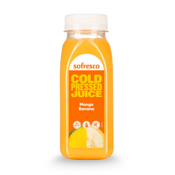 Juice & Nectars Sofresco Mango Banana Cold Pressed Juice hero