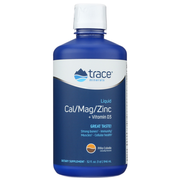 Vitamins & Minerals Trace Minerals Liquid Cal/Mag/Zinc hero