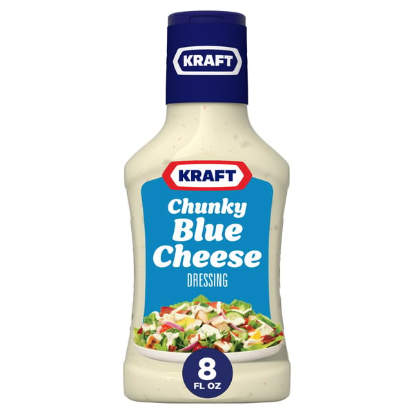 Salad Dressing & Toppings Kraft Chunky Blue Cheese Salad Dressing hero