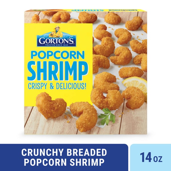 Frozen Meat & Seafood Gorton's Popcorn Shrimp hero