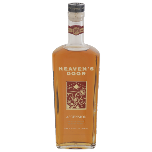 Liquor Heaven's Door Whiskey, Ascension, Kentucky Straight Bourbon hero