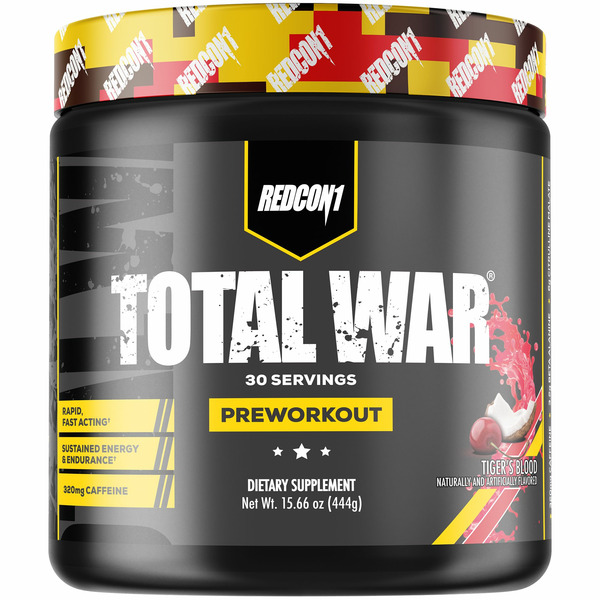 Total War Preworkout Tiger's Blood 30 Servings hero