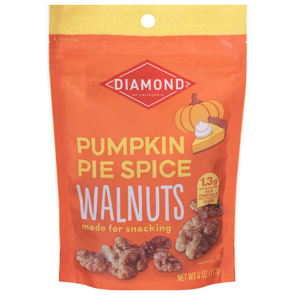 Nuts, Seeds & Dried Fruit Diamond Walnuts, Pumpkin Pie Spice hero