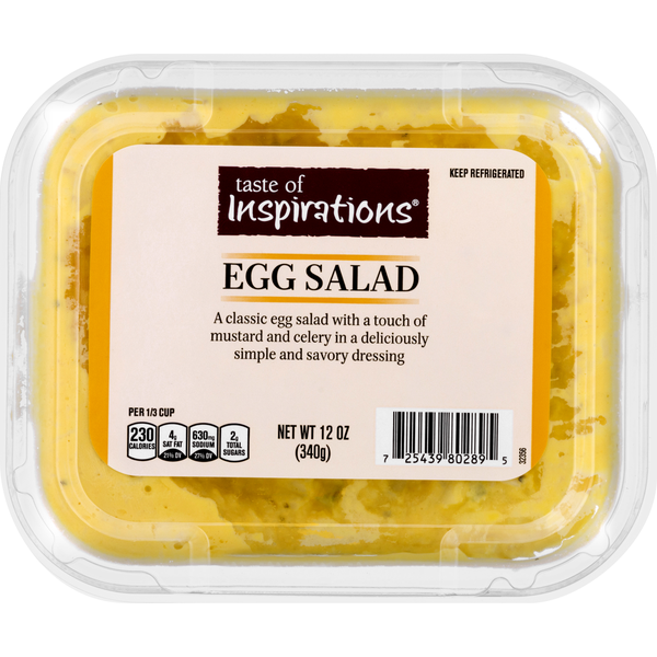 Deli Salads Taste of Inspirations Egg Salad hero