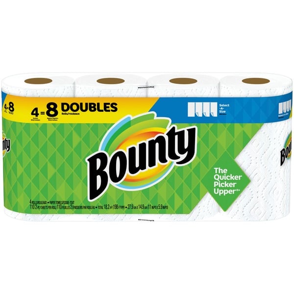 Paper Goods Bounty Select-A-Size Paper Towels, White hero