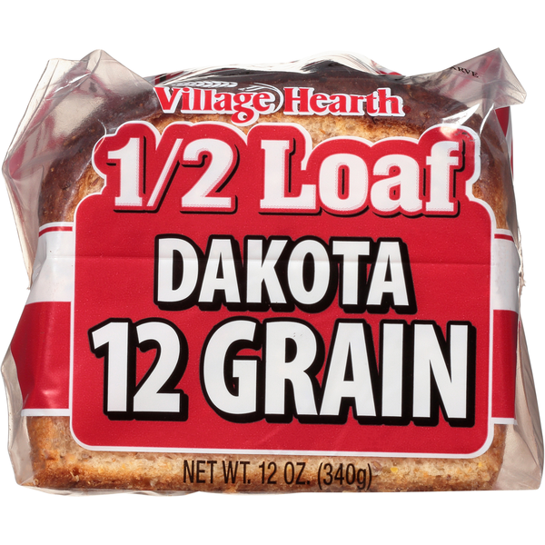 Bread Village Hearth Bread, Half Loaf, Dakota 12 Grain hero