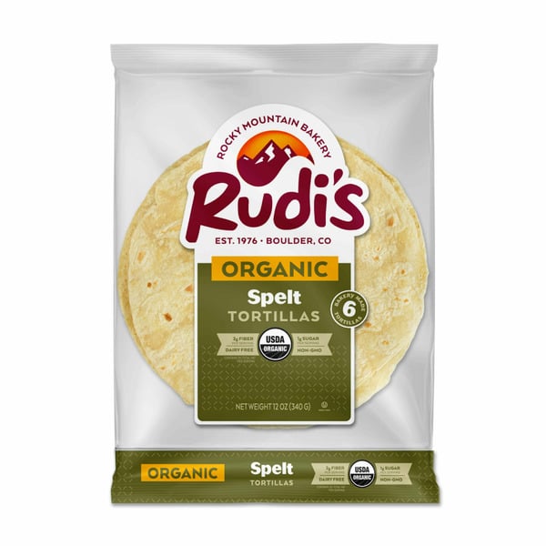 Tortillas & Flat Bread Rudi's Organic Spelt Tortillas hero