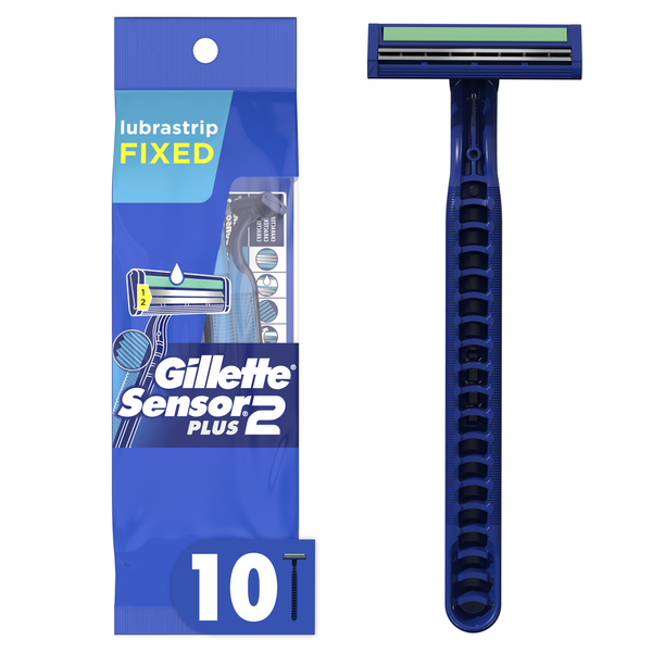 Shave Needs Gillette Sensor2 Plus Men's Disposable Razors hero