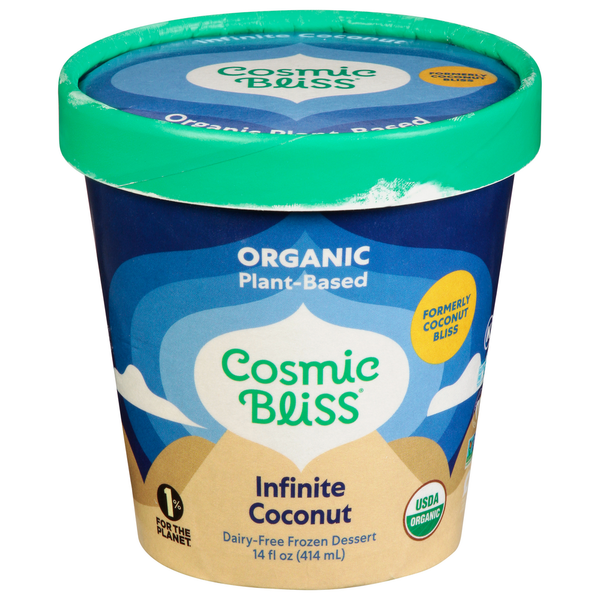 Frozen Dessert Cosmic Bliss Organic, Plant-Based Infinite Coconut hero