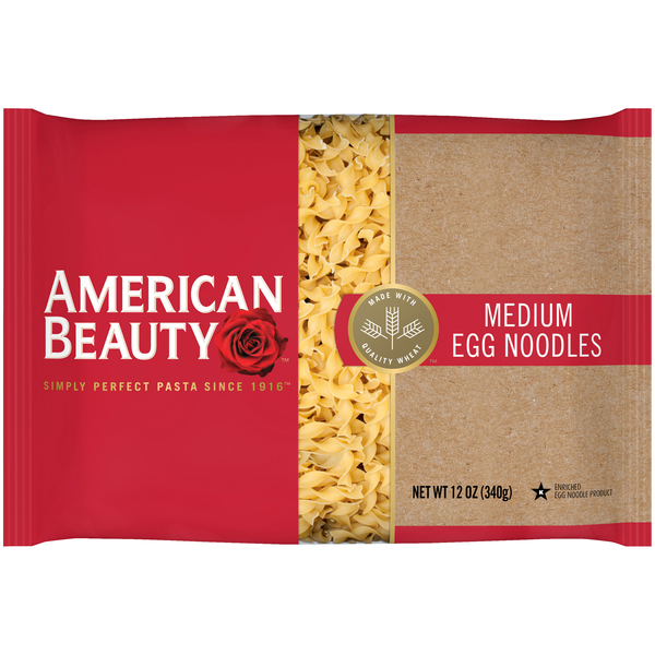 Dry Pasta American Beauty Medium Egg Noodles hero