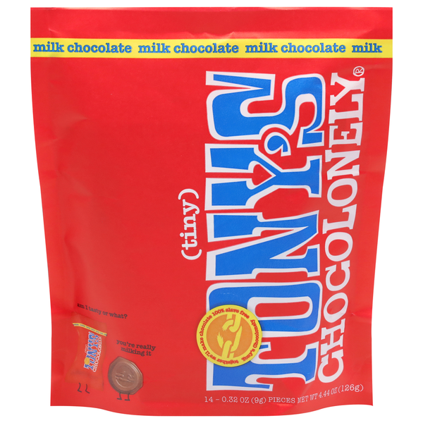 Candy & Chocolate Tony's Chocolonely Milk Chocolate, Tiny hero