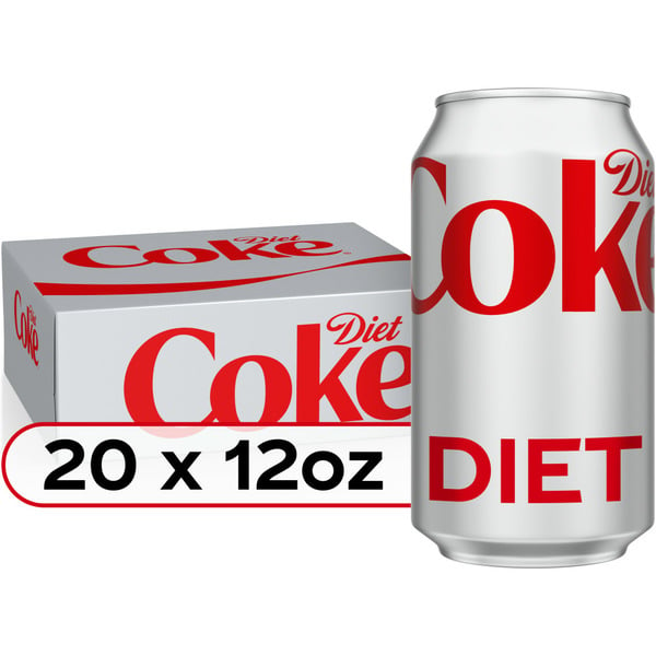 Soft Drinks Diet Coke Diet Cola Soda Cans hero