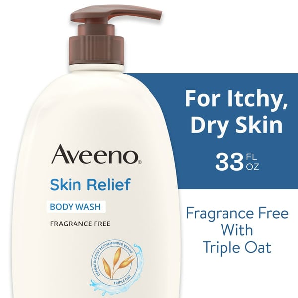 Body Lotions & Soap Aveeno Skin Relief Fragrance-Free Body Wash, Sensitive Skin hero