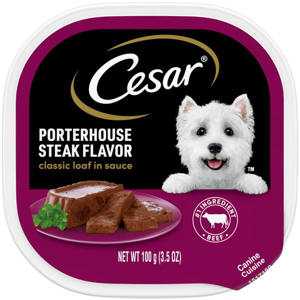 Cesar dog food deals best sale