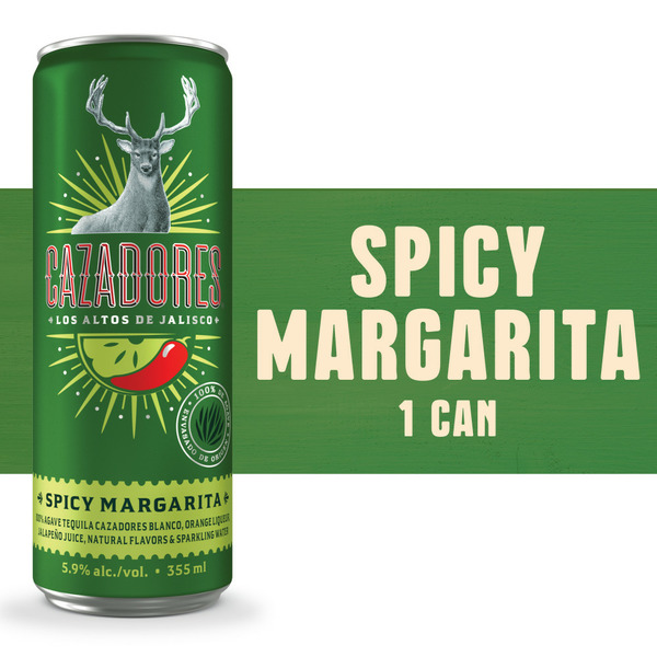 Cocktail Mixes Cazadores® Ready-to-Drink Gluten Free Spicy Margarita Cocktail hero