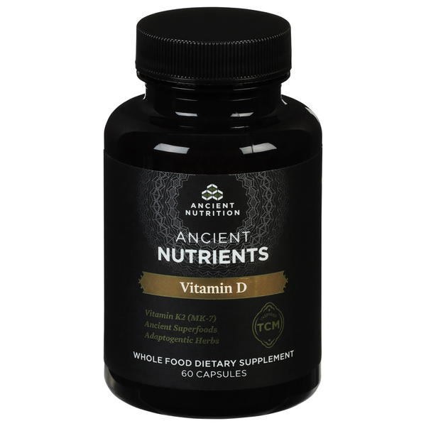 Vitamins & Supplements Ancient Nutrition Vitamin D, Capsules hero