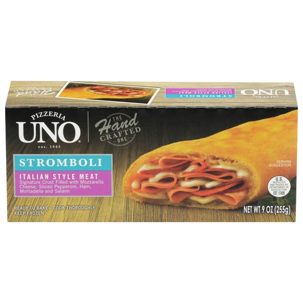 Prepared Meals Uno Italian Style Meat Stromboli hero