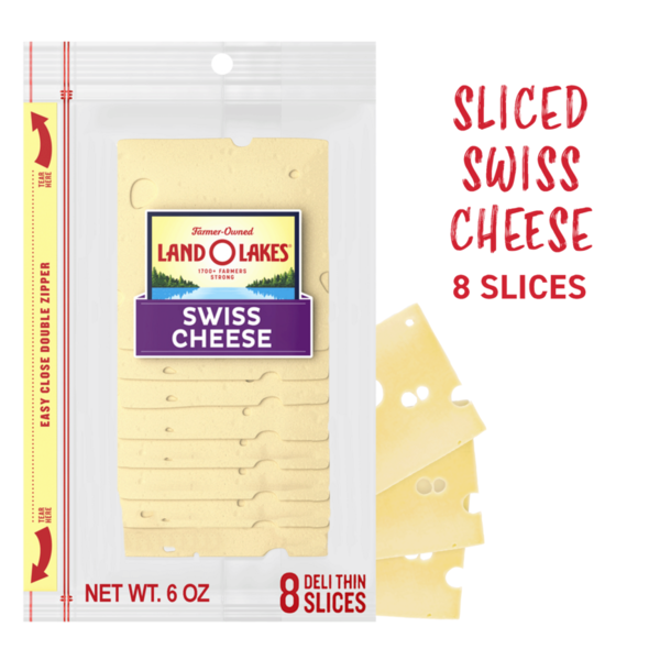 Packaged Cheese Land O Lakes Swiss Cheese hero