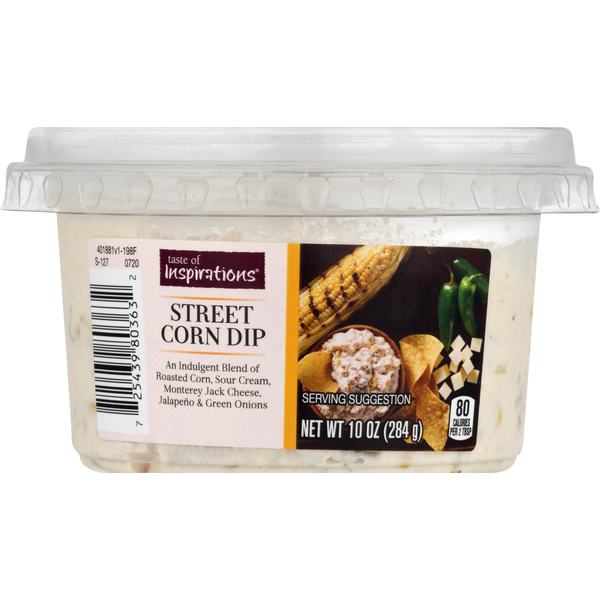 Deli Dips, Spreads, Snacks Taste of Inspirations Dip, Street Corn hero