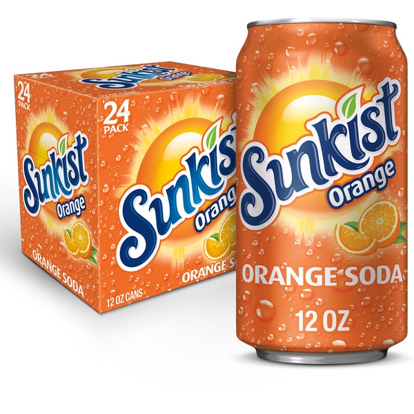 Soft Drinks Sunkist Orange Soda hero