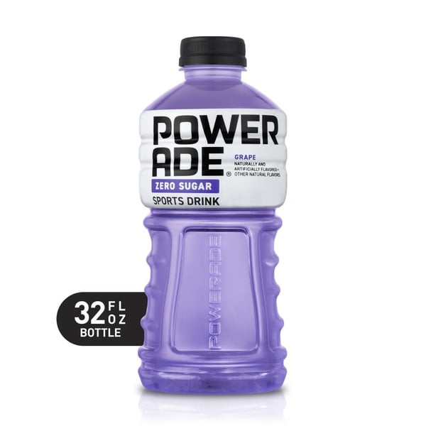 Energy & Sports Drinks POWERADE Sports Drink, Zero Calorie, Grape hero