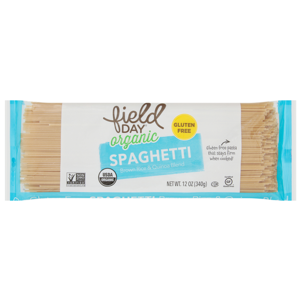 Dry Pasta FIELD DAY Spaghetti, Organic hero