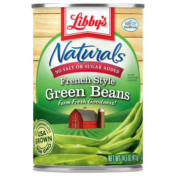 Canned & Jarred Vegetables Libby's Green Beans, French Style hero