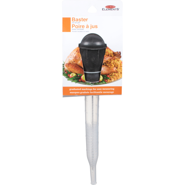 Kitchen Tools & Bakeware Culinary Elements Baster with Brush hero