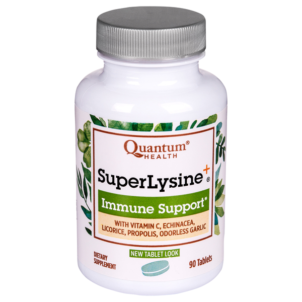 Amino Acids Quantum Health SuperLysine+, Immune Support, Tablets hero