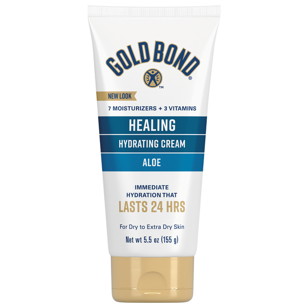 Body Lotions & Soap Gold Bond Healing Hydrating Cream, With Aloe, Immediate 24-Hour Hydration hero