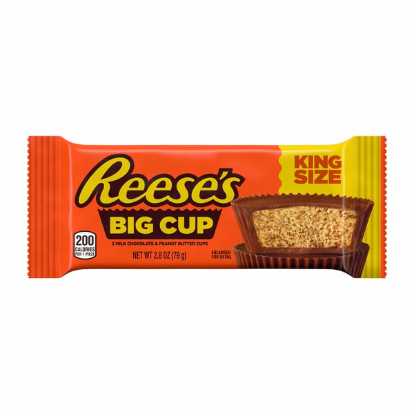 Candy, Chocolate & Gum Reese's Milk Chocolate King Size Peanut Butter Cups Candy hero