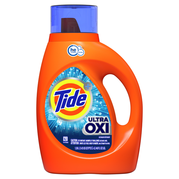 Laundry Tide Ultra Oxi Liquid Detergent hero