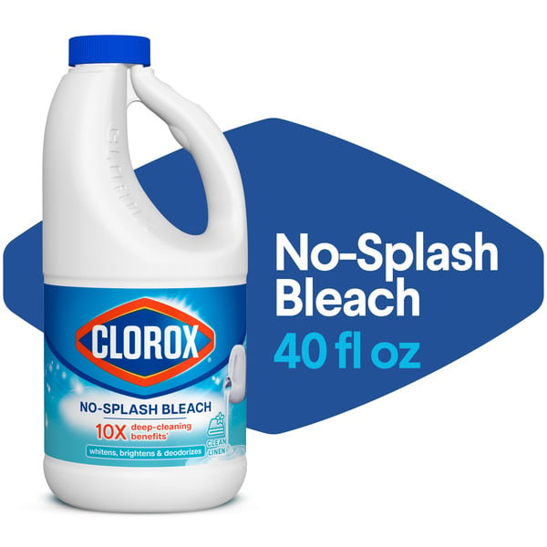 Cleaning Products and Supplies Clorox Splash-Less Bleach, Clean Linen® hero