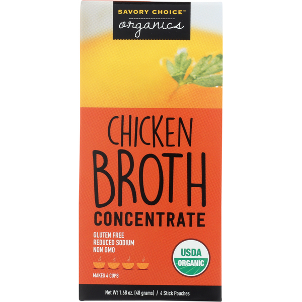 Soup, Broth & Bouillon Savory Choice Broth Concentrate hero