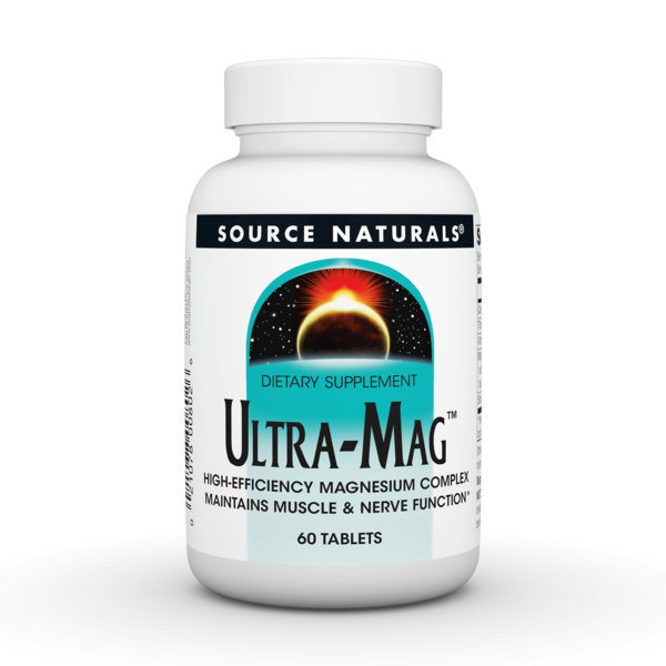 Vitamins & Supplements Source Naturals Ultra-Mag, High-Efficiency Magnesium Complex Tablet hero