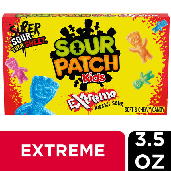 Candy & Chocolate Sour Patch Kids Extreme Sour Soft & Chewy Candy hero