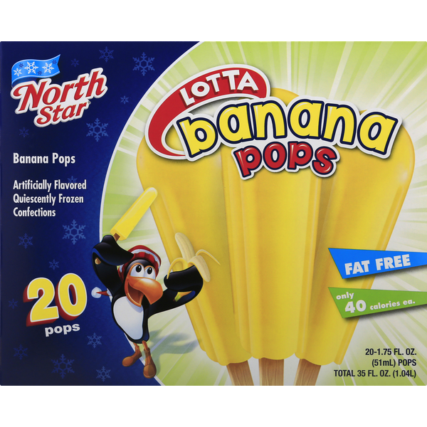 Frozen Dessert North Star Pops, Lotta Banana hero