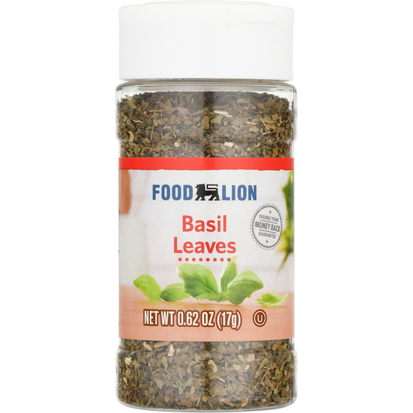 Spices & Seasonings Food Lion Basil Leaves hero