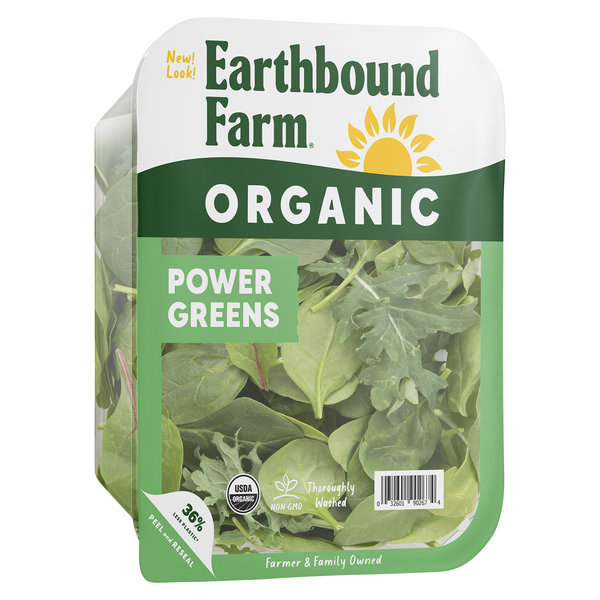 Earthbound Farm Organic Deep Greens Blend Power Greens hero