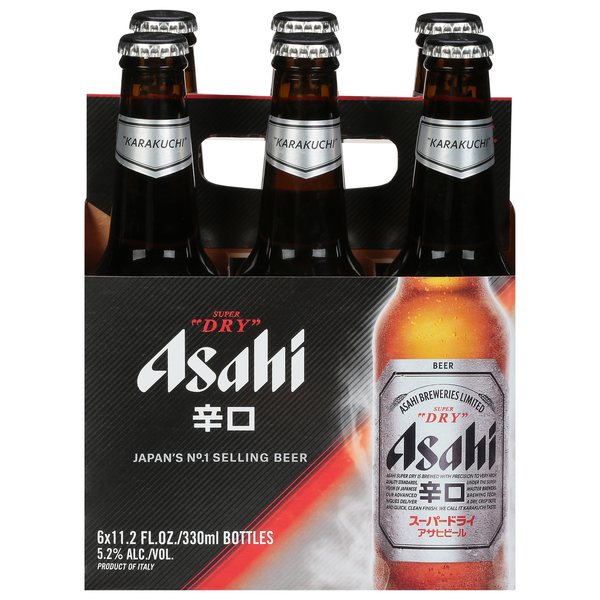 Beers & Coolers Asahi Super Dry Beer hero