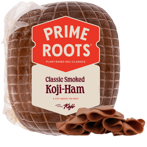 Lunch Meat Prime Roots Classic Smoked Koji-Ham, Vegan hero