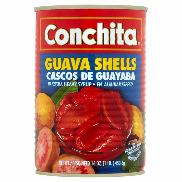 Canned/Jarred Fruits Conchita Extra Heavy Syrup Guava Shells hero