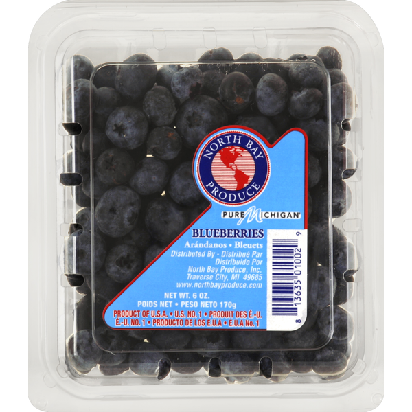 Fresh Fruits North Bay Produce Blueberries hero