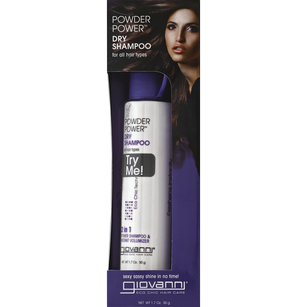 Hair Care Giovanni Dry Shampoo, for All Hair Types, Powder Power hero